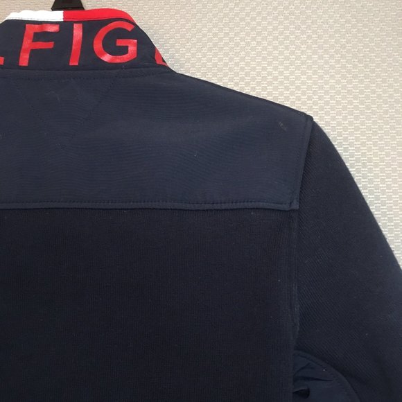 Tommy Hilfiger Zip-Up Sweater Jacket Youth Large 12-14 - Picture 10 of 13